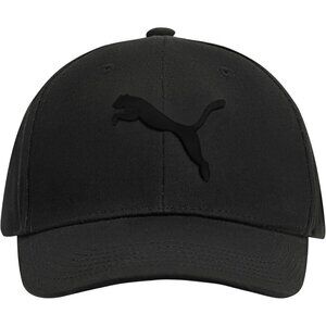 Puma Men's Black Imported Adjustable Evercat Icon Snap Back Caps